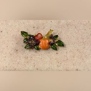 Colorful Fruit Brooch